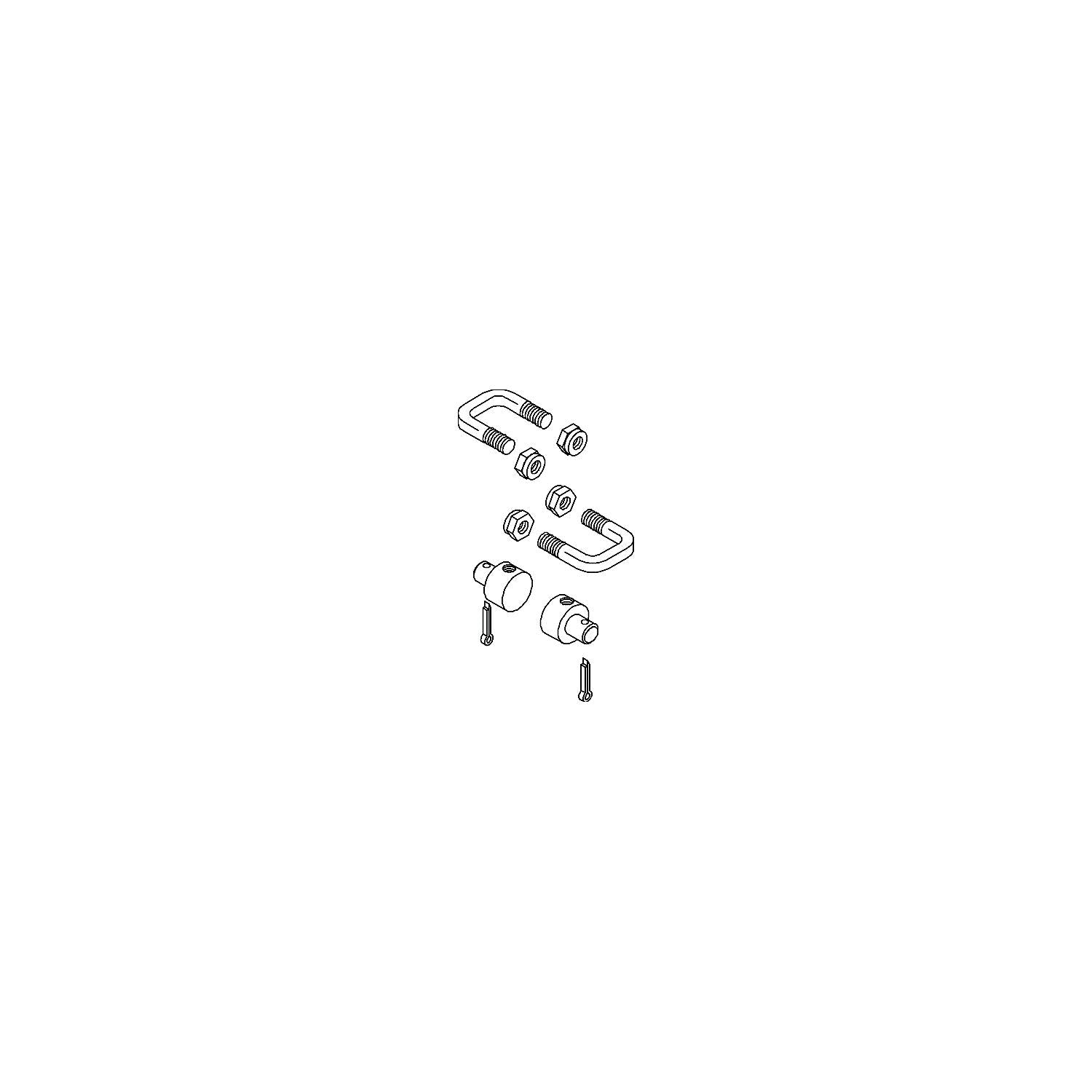 Dometic CA69022P Dual Station Cable Hardware Kit