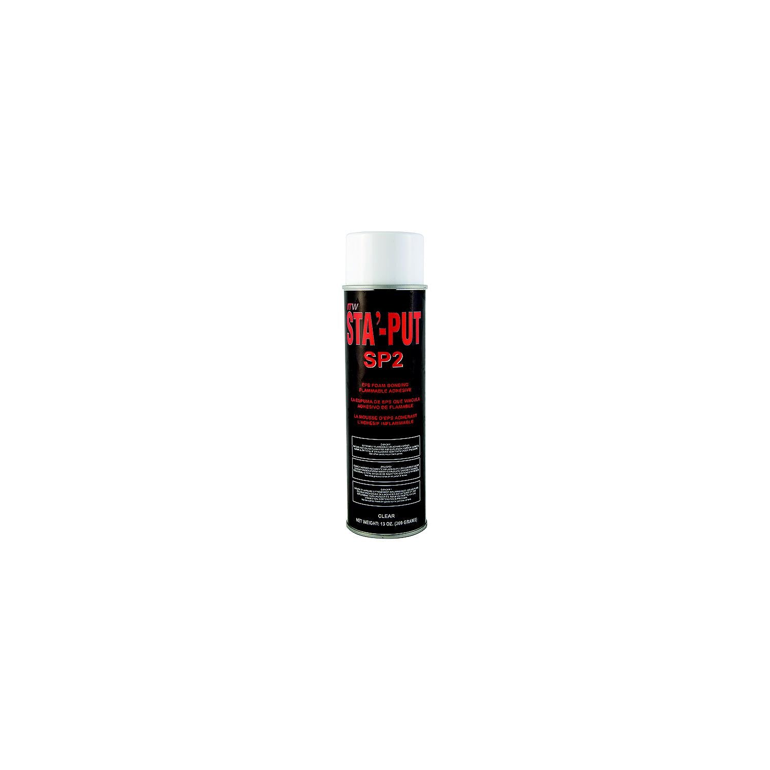 A P Products 001-SP213ACC Sta'-Put 001SP213ACC StaPut SP2 Spray Adhesive, Clear, 12 oz.