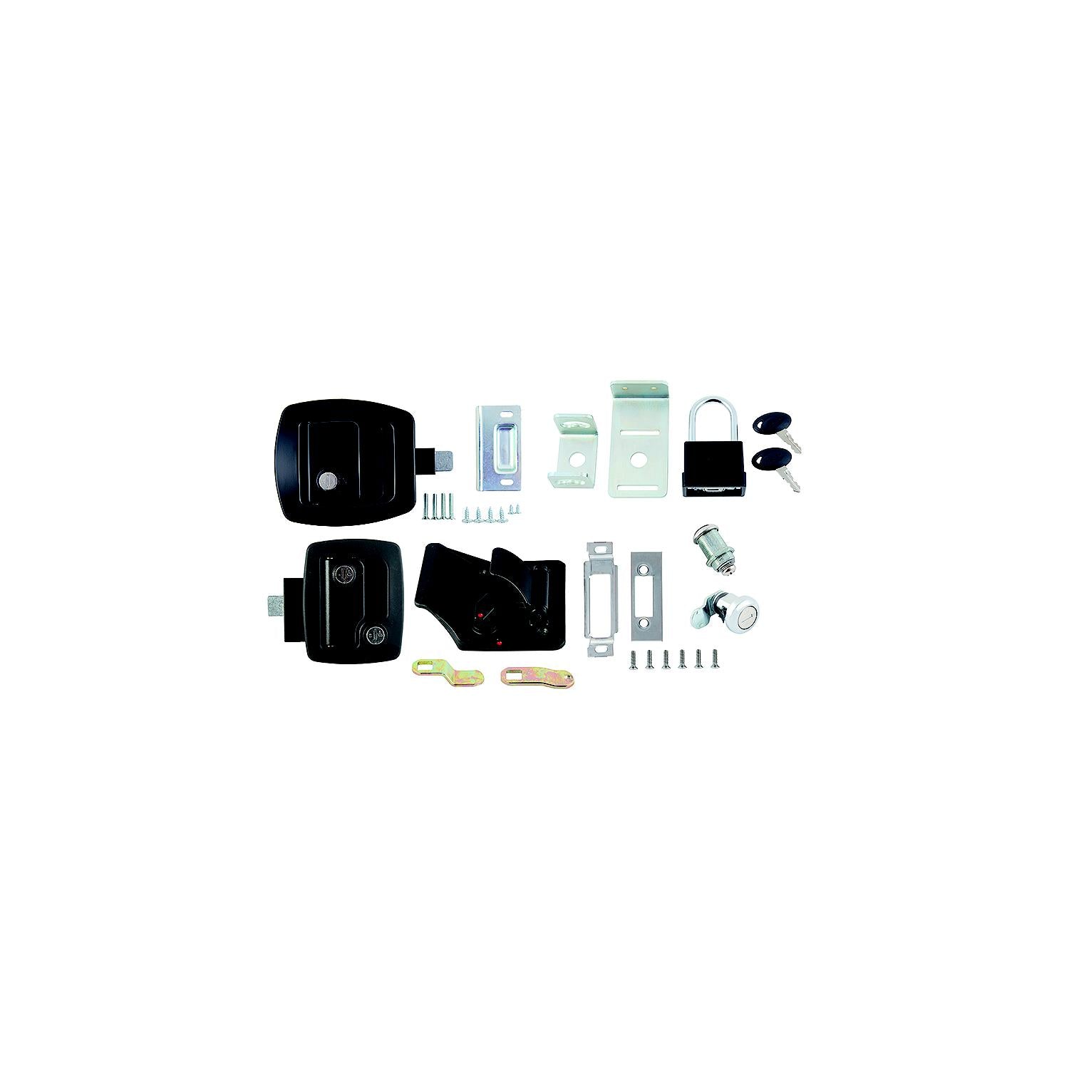 A P Products 013-6203 AP 0136203 Key'd-A-Like Lock Kit, Deluxe, Black