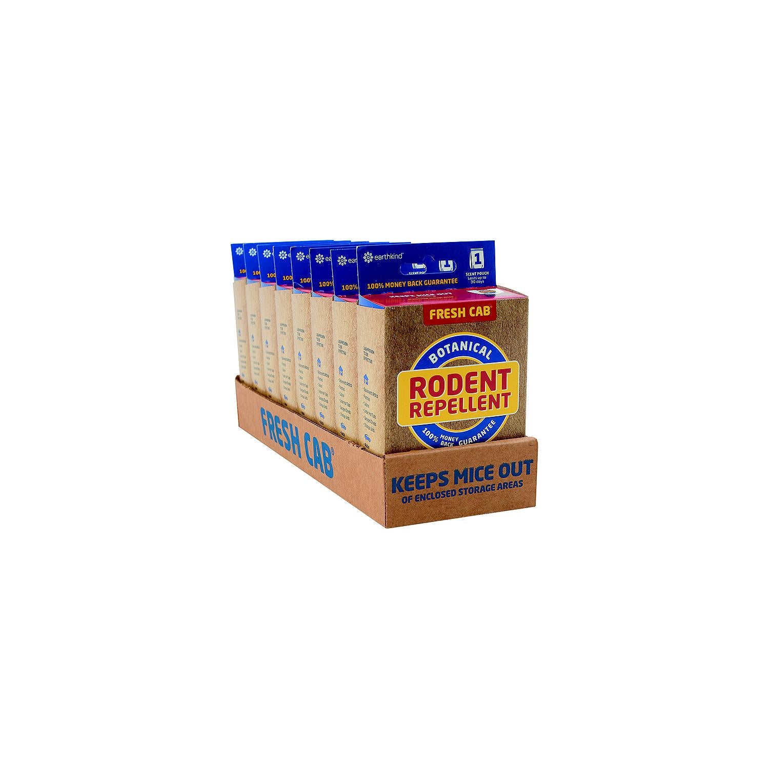 A P Products 020-128 AP Fresh Cabâ„¢ Rodent Repellent Counter Display Box, 8/pk