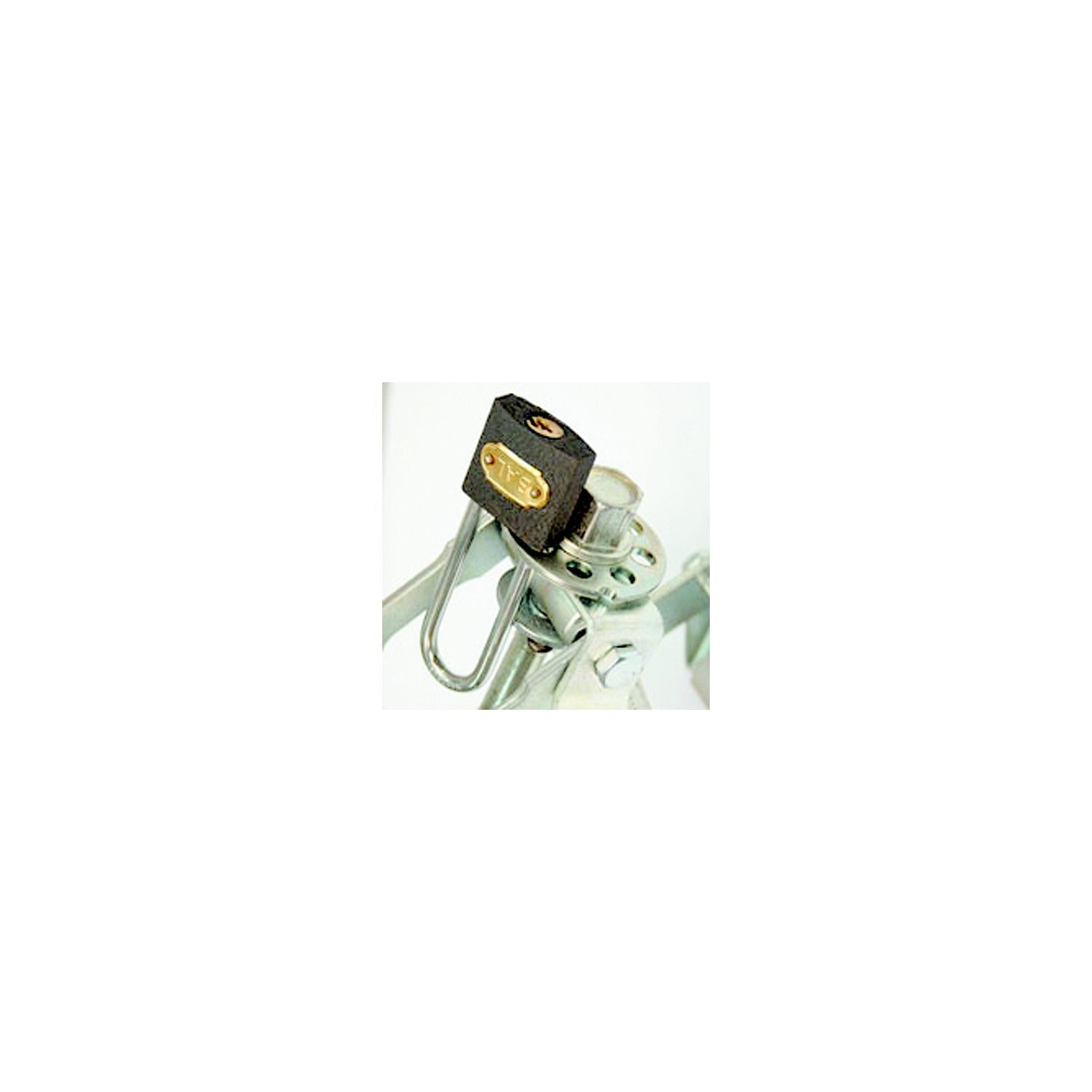 Bal Products 28015 X-Chock Padlock for RV Trailer Tire Locking Chocks & X-Tended Fit