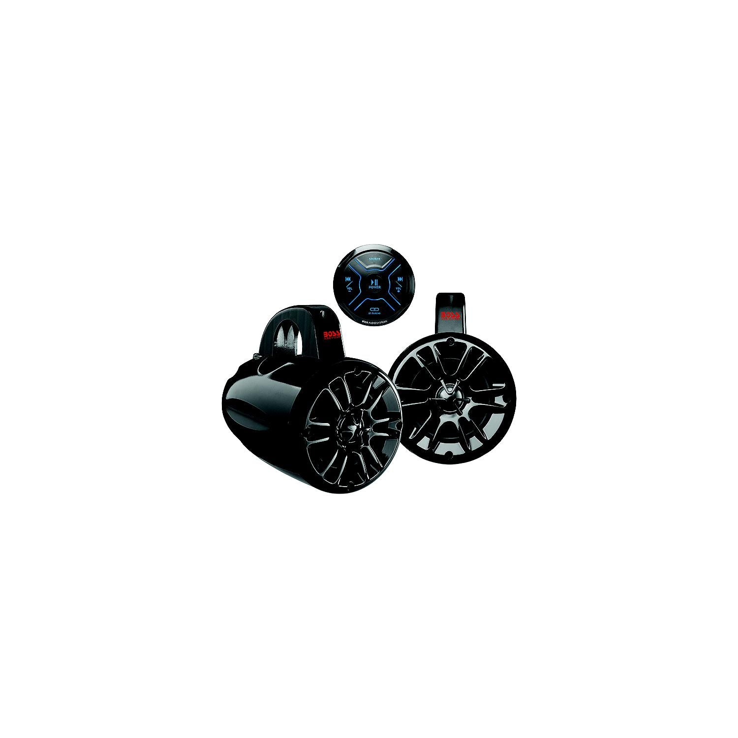 Boss Audio Systems MG150T4 Boss Audio MG150T4 Receiver And Waketower/UTV/ Roll Bar 4