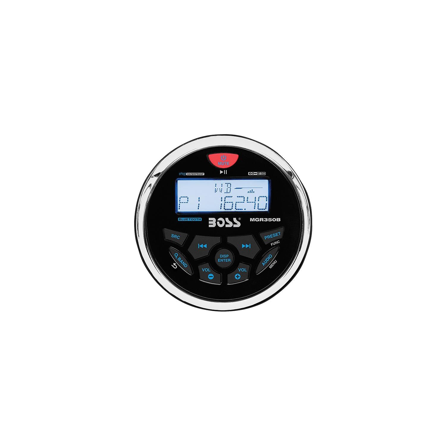 In-Dash Mech-Less USB, MP3, WMA, FM/AM/Bluetooth Player
