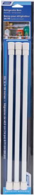 Camco 44053 Refrigerator Bars, White (3/Pack)