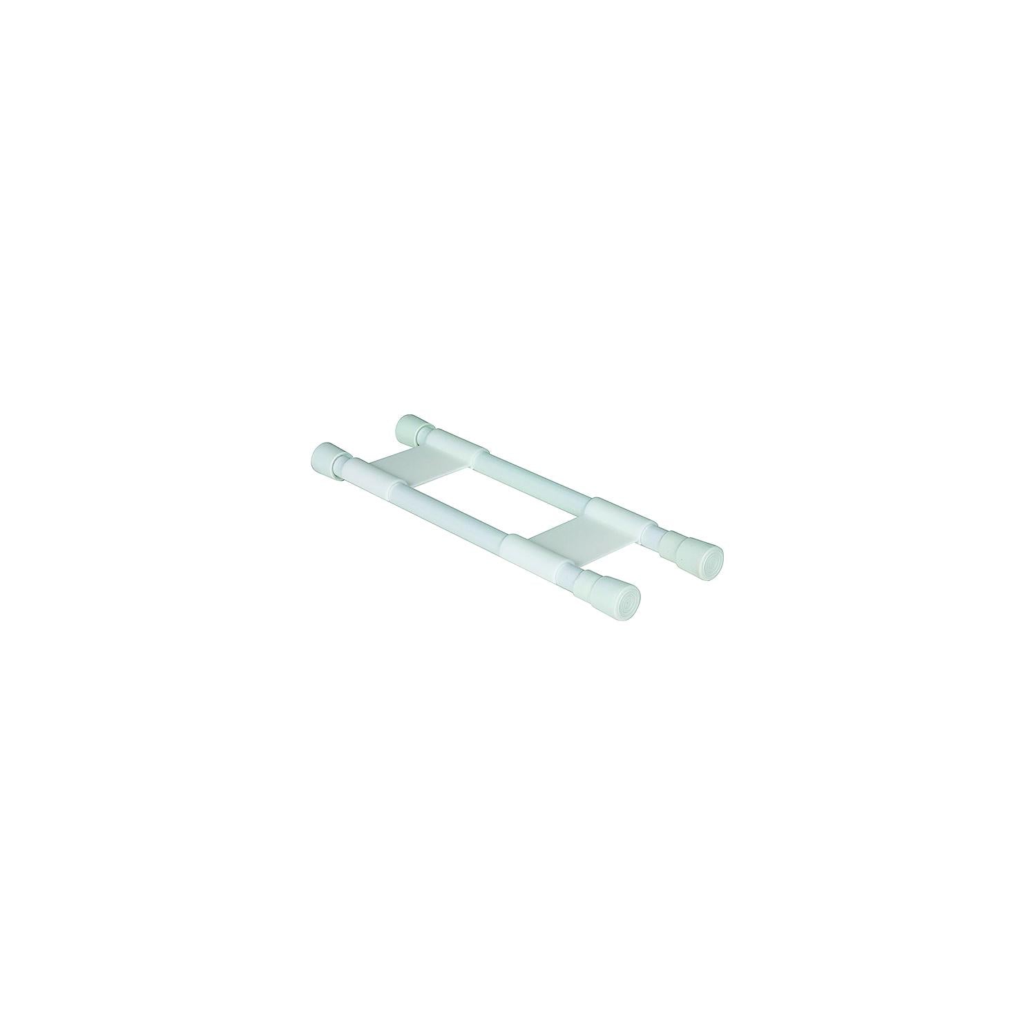 Camco 44093 Double Cupboard Bars, White
