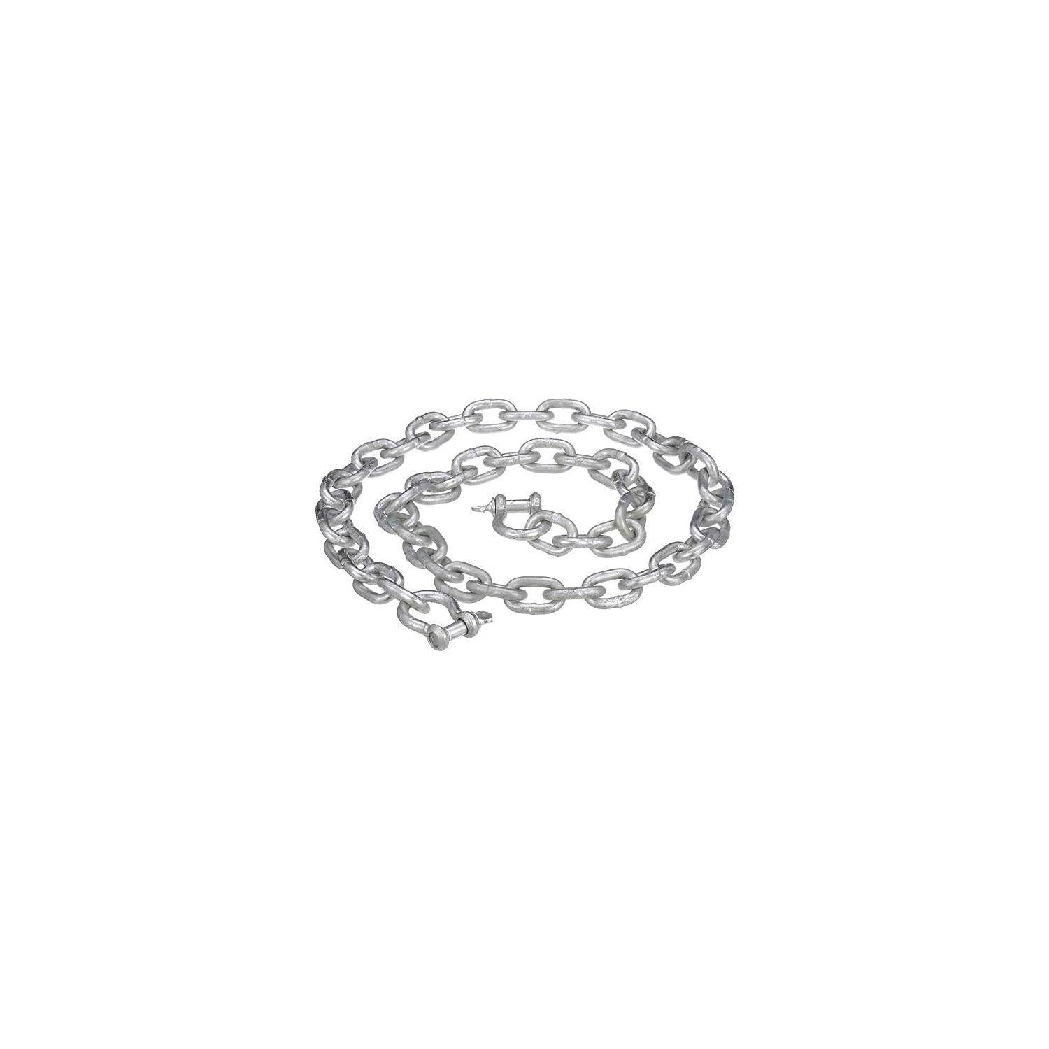 ATTWOOD 13753-7 Attwood 137537 Galvanized Anchor Lead Chain w/Shackles, 1/4