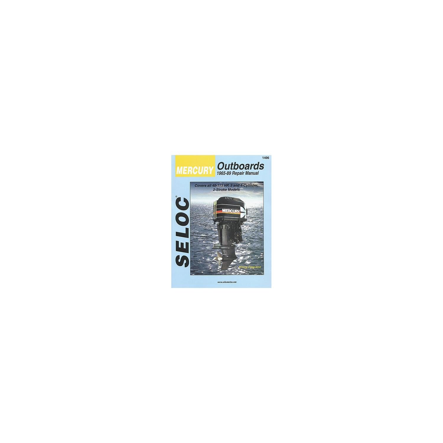 Seloc Publishing 18-01406 Marine Manual For Mercury Outboards