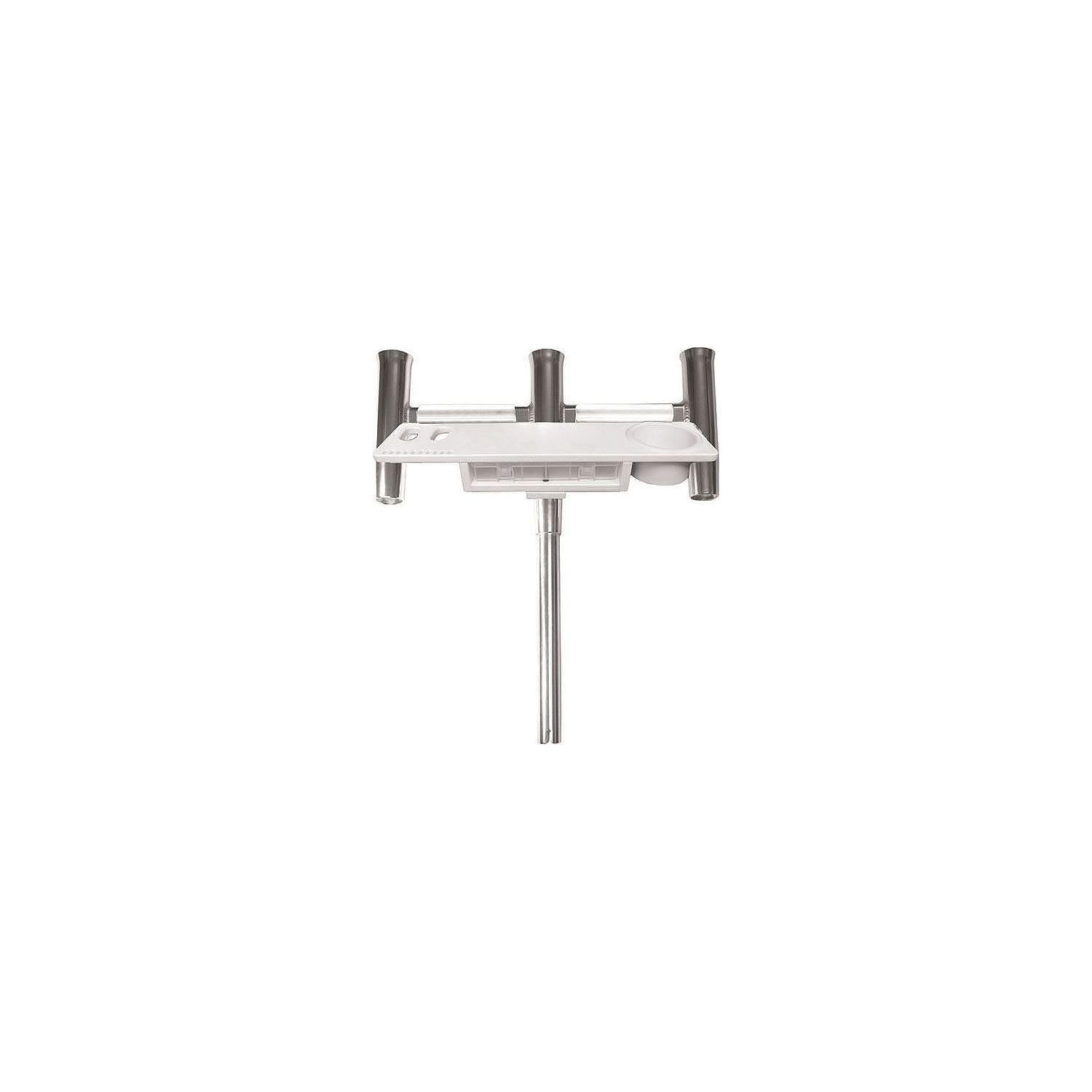 Taco Metals F31-0780BXY-1 Deluxe Trident Straight Rod Holder Cluster