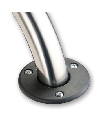 GARELICK 12350-21 Garelick EEz-In Removable 4 Step Folding Pontoon Boarding Ladder