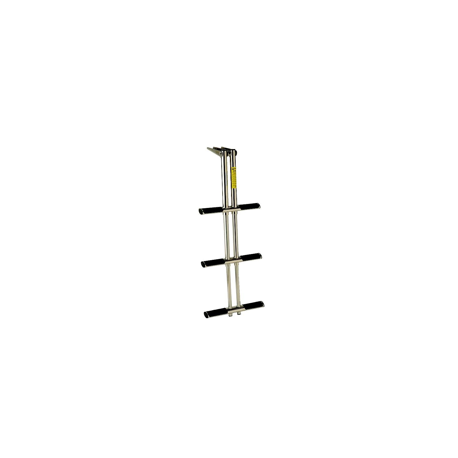 GARELICK 19626 Garelick EEz-In 3 Step Telescoping Stainless Steel Sport/Diver Ladder