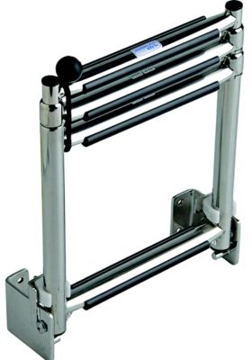GARELICK 19684 Telescoping Transom Ladder, 4-Step