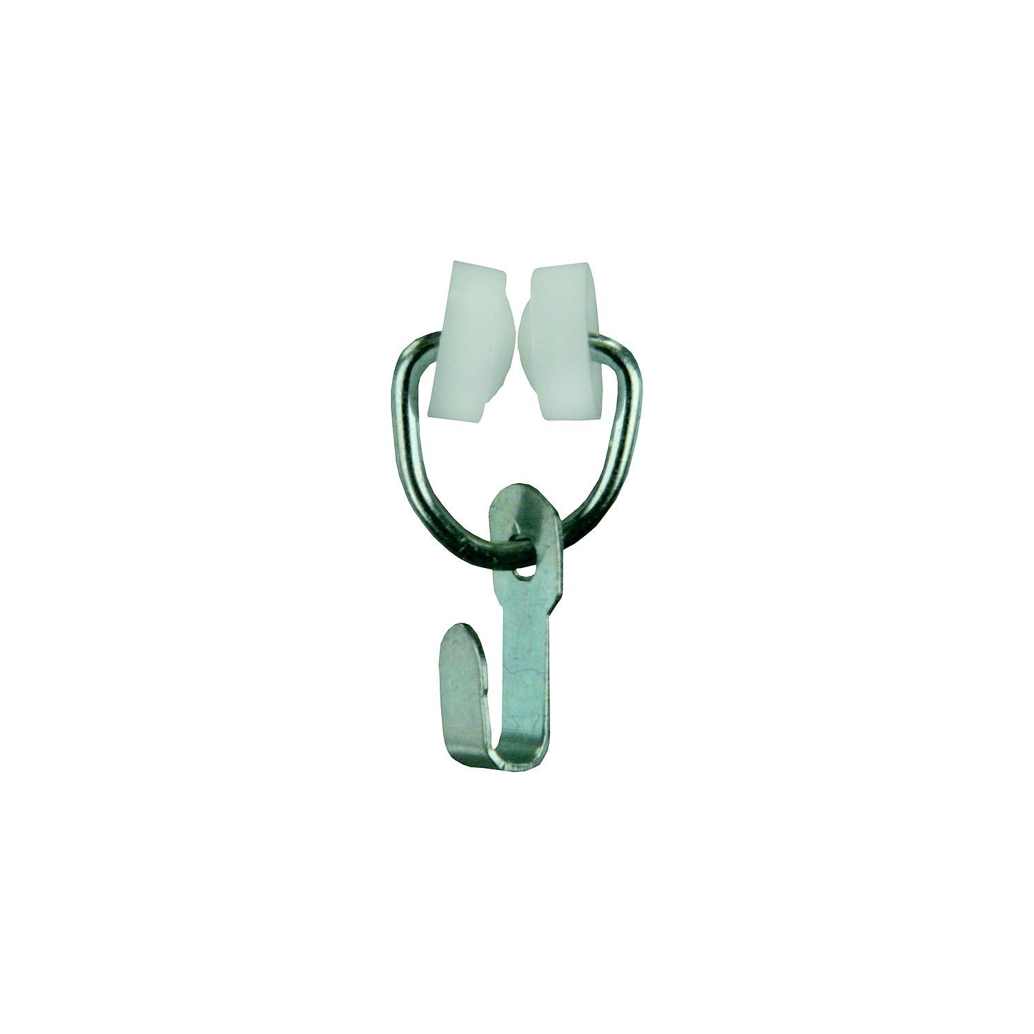 JR Products 81155 Wheeled Curtain Carrier w/Hook, Type B