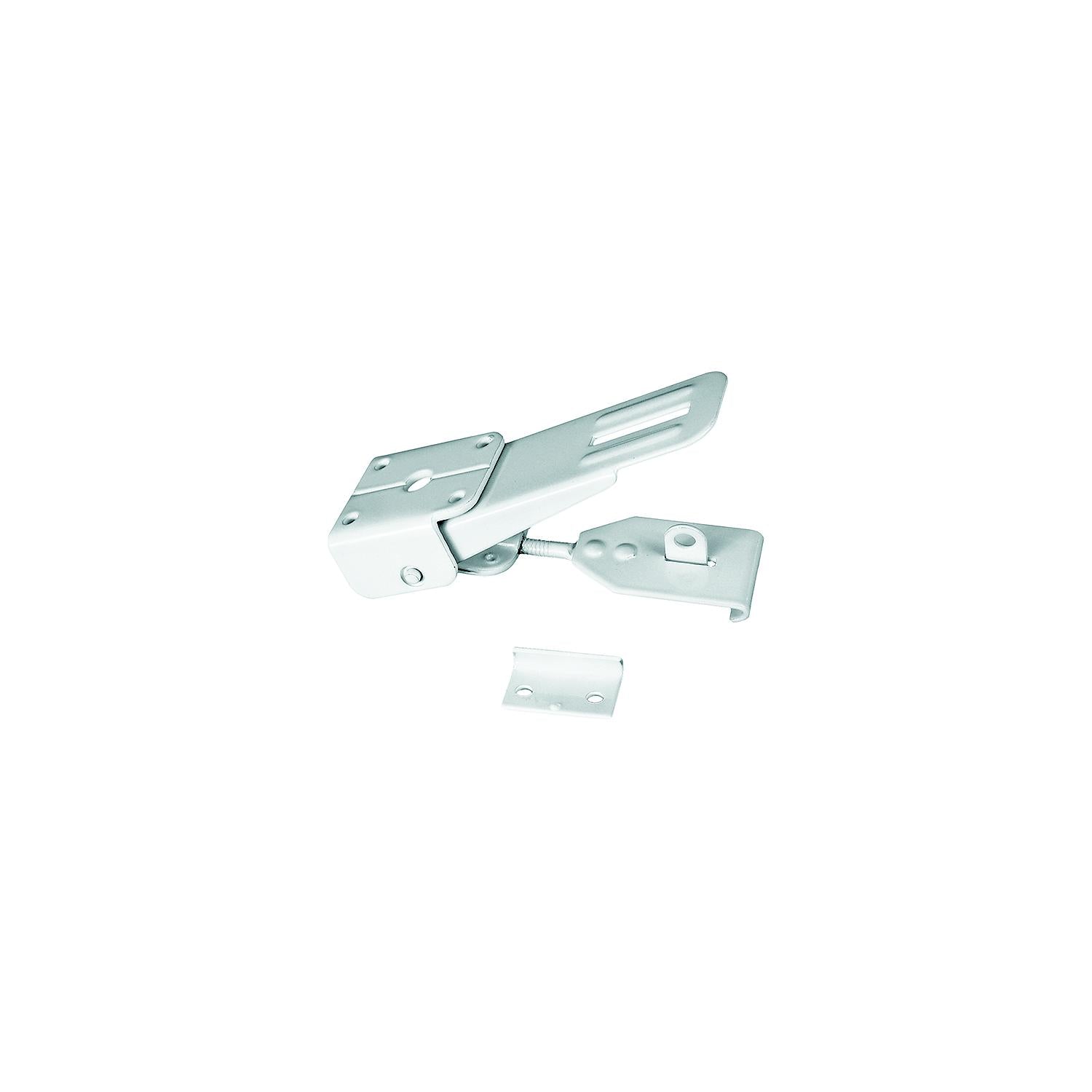 RV Designer E316 Camper Door Latch - Locking, White