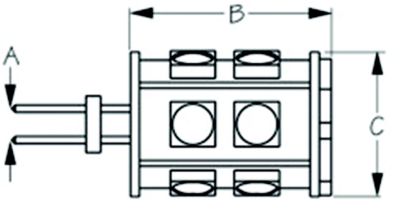 Sea-Dog Line 442642-1 Seadog 4426421 LED G4 Base Bulb
