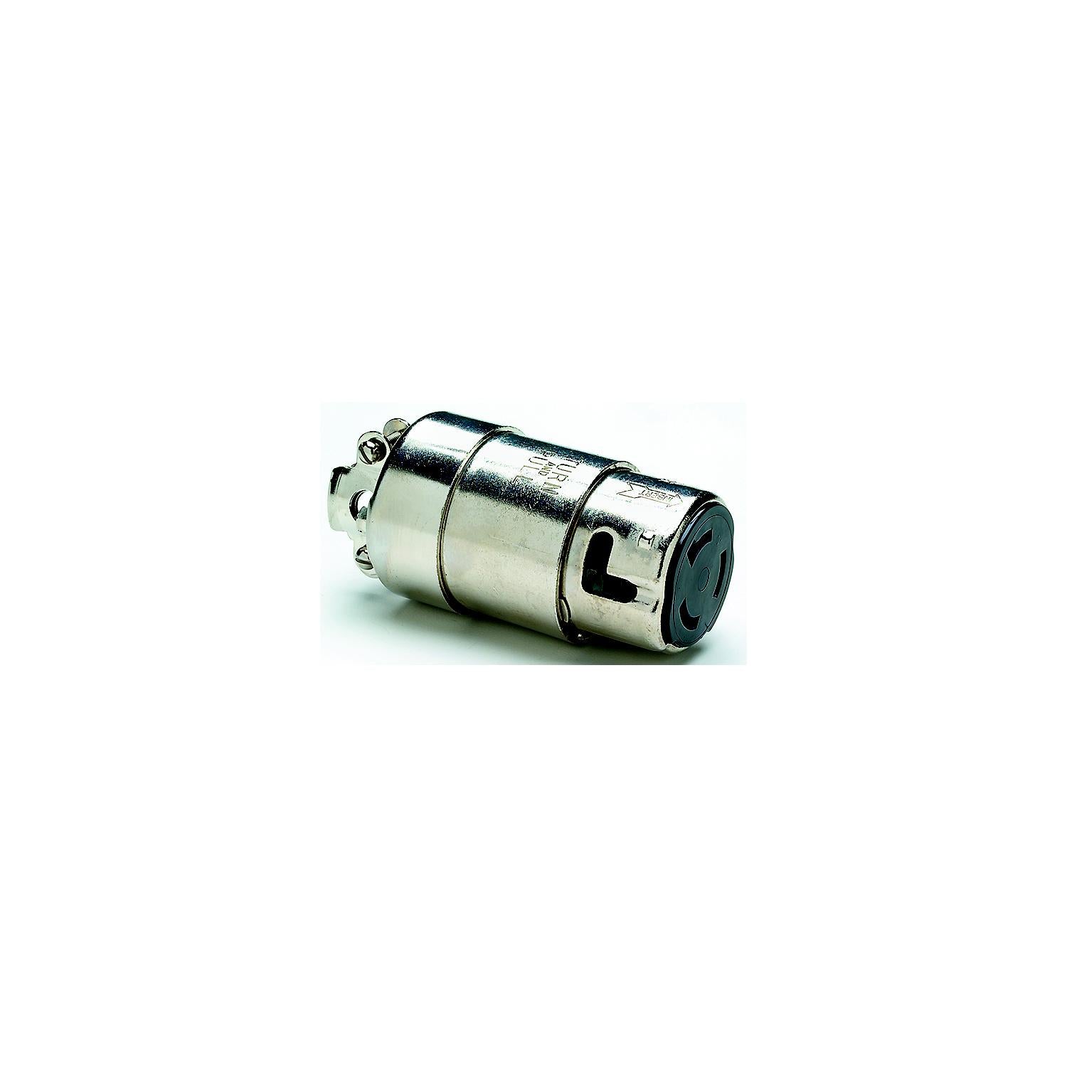 Hubbell HBL63CM64 Nickel Plated Brass Heat Resistant 50A Connector Body