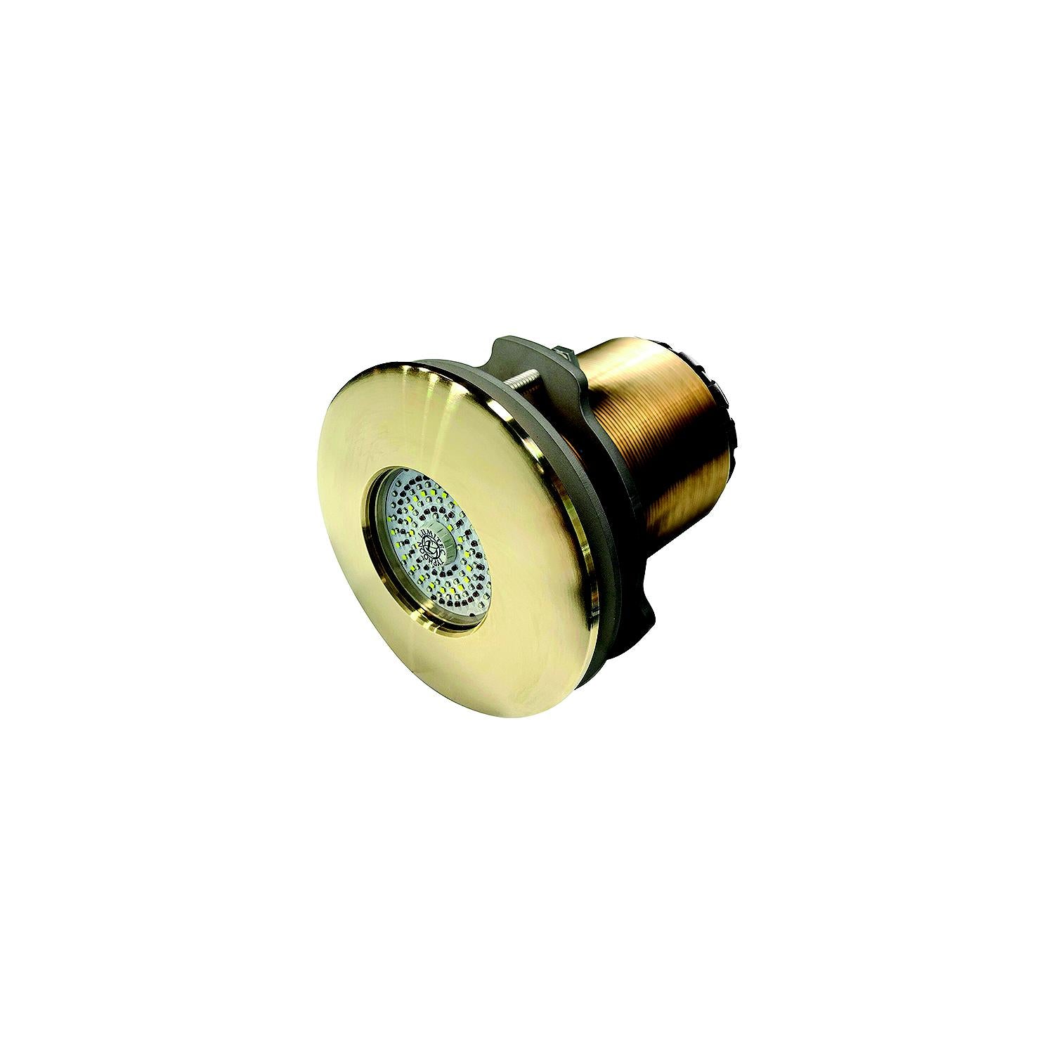 Lumitec 101450 Seablaze Typhoon Flush Mt. Underwater Light, Dual-Color (White/Blue)