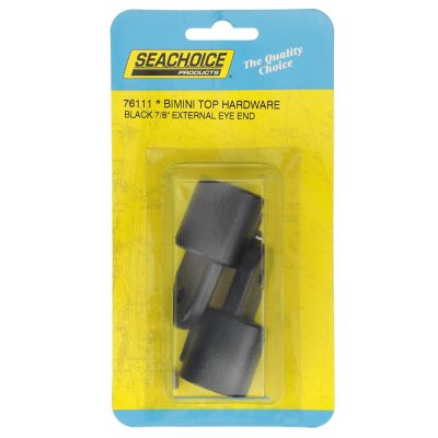 Seachoice 50-76111 Ext Eye End - 7/8 Black
