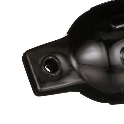 Seachoice DE79166S 79041 Twin Eye Ribbed Fender, Black, 4.5 x 16