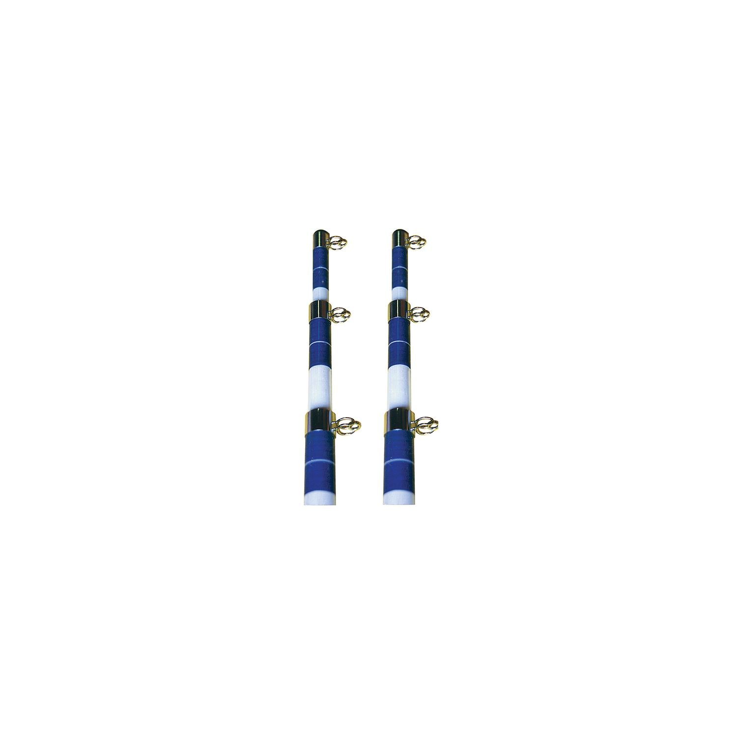 Seachoice 50-88201 Telescoping Outrigger Pole-15' White/Blue