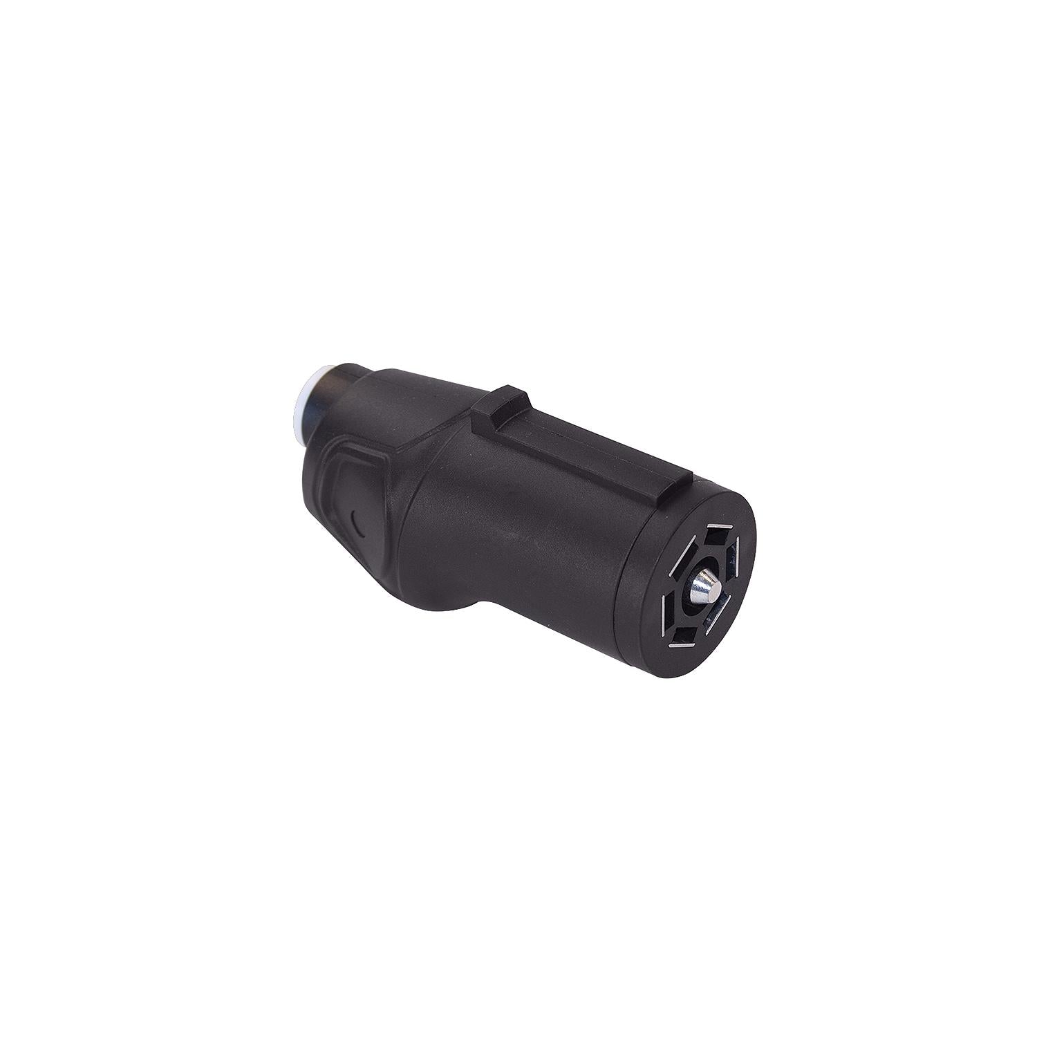 FulTyme RV 590-2015 7-Way Round Style Trailer Connector Side, Ultra HD