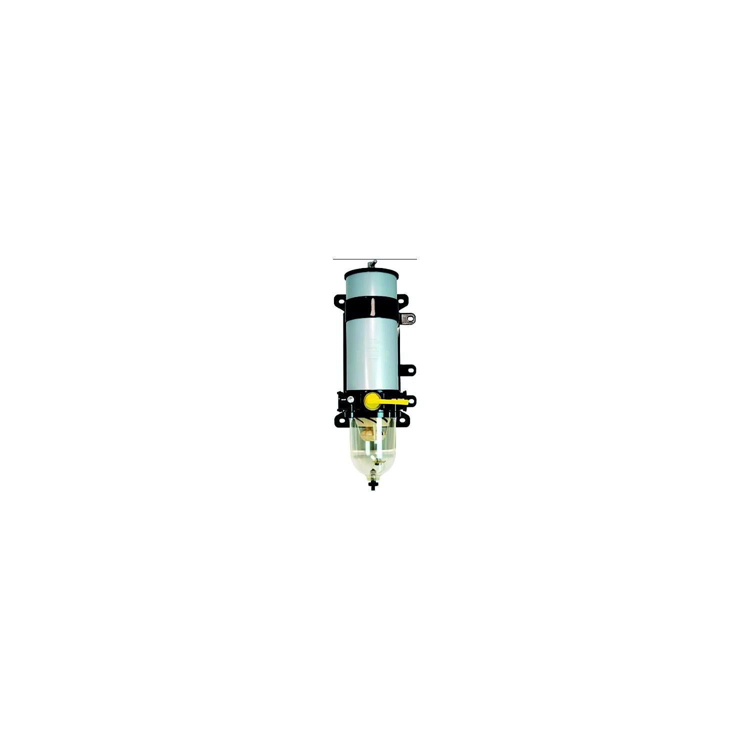 Racor 1000FV10 Marine Turbine Fuel Filter/Water Separator w/Clear Bowl, 10 Micron