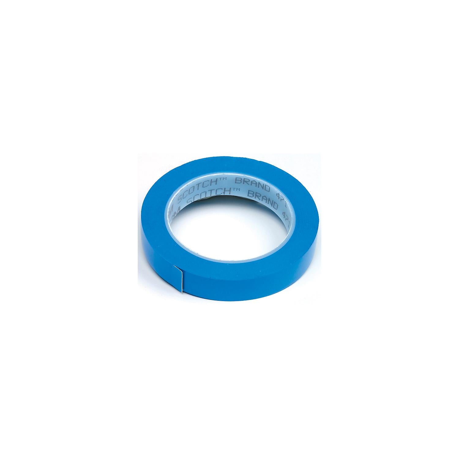 3M 3120 #471 Blue Plastic Tape 3/4