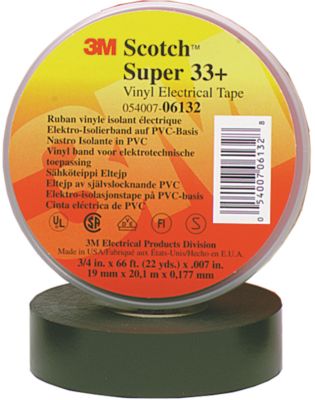 3M 6132 33+ Electrical Tape 3/4 X 66
