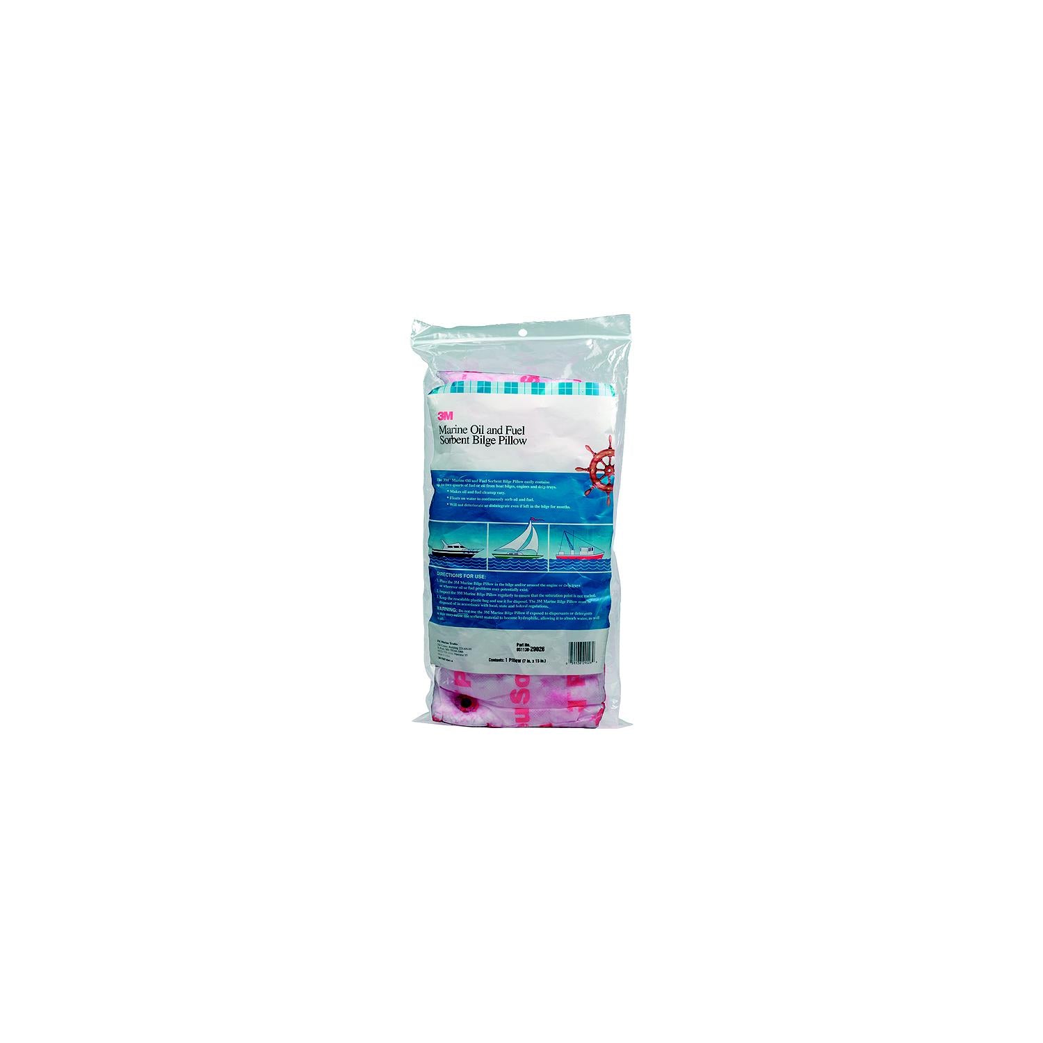 3M 29026 Oil & Fuel Absorbent Bilge Pillow