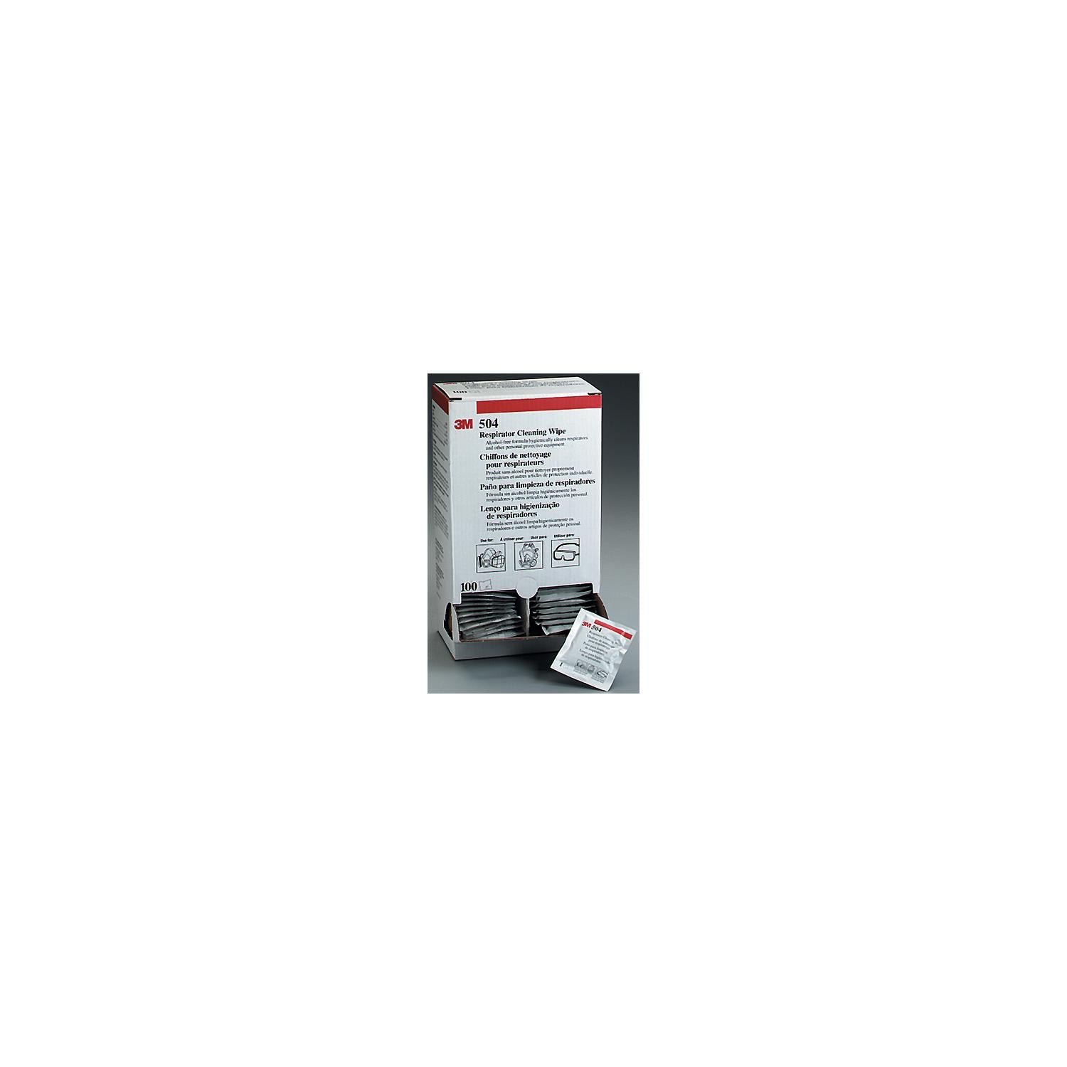3M 504 Respirator Cleaning Wipes