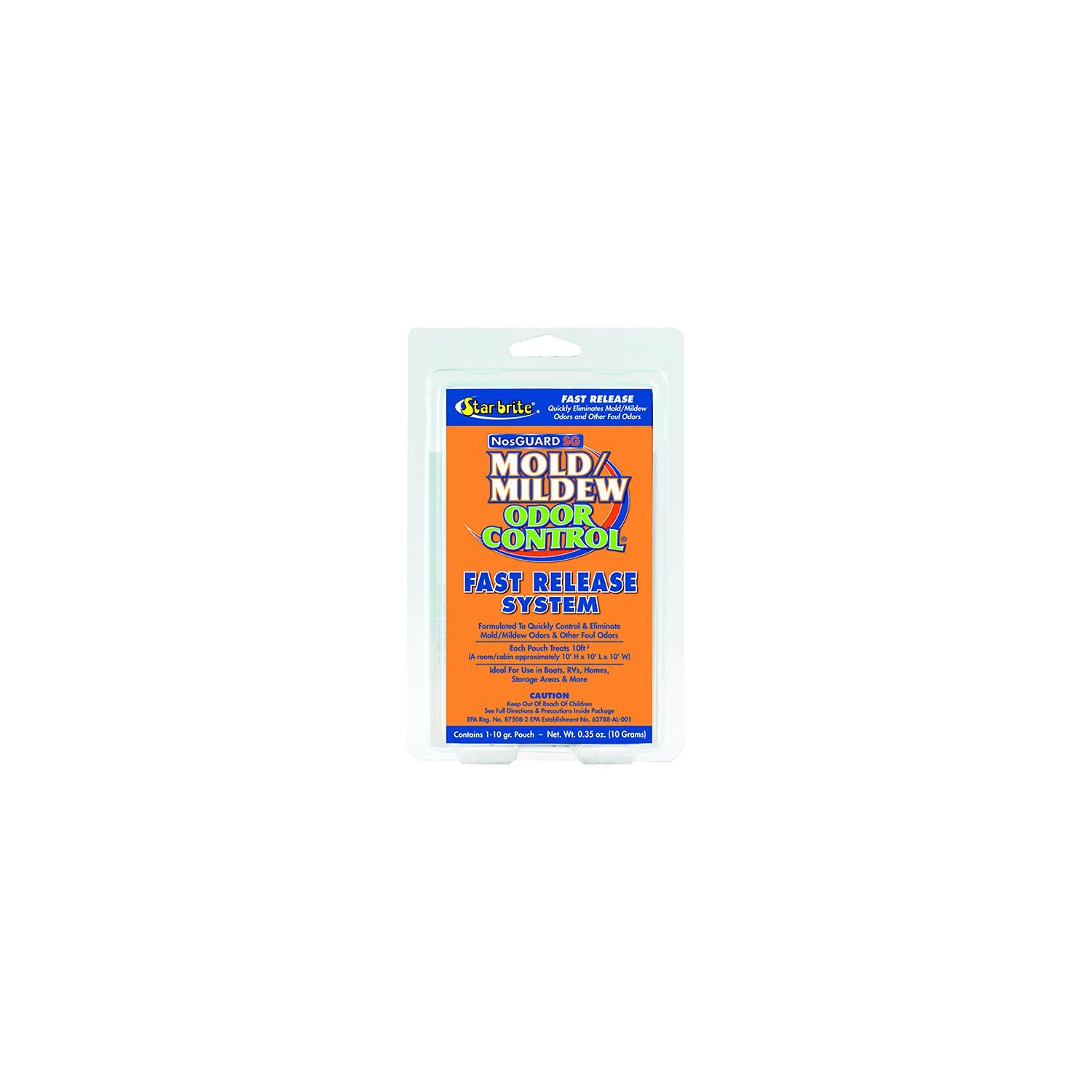 Star brite 89970 M2DG Fast Release Mildew Odor Control Bags, 10 Grams
