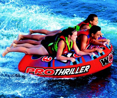 WOW Watersports 20-1095 201095 Super Thriller Pro Series Towable, 1-3 Riders