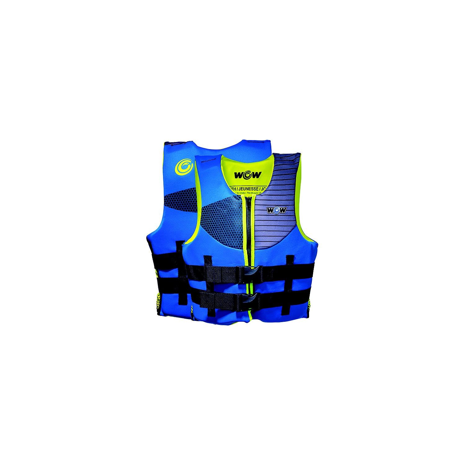 WOW Watersports 23-WLV-4826 23WLV4826 Feel Good Life Vest, Blue, Youth