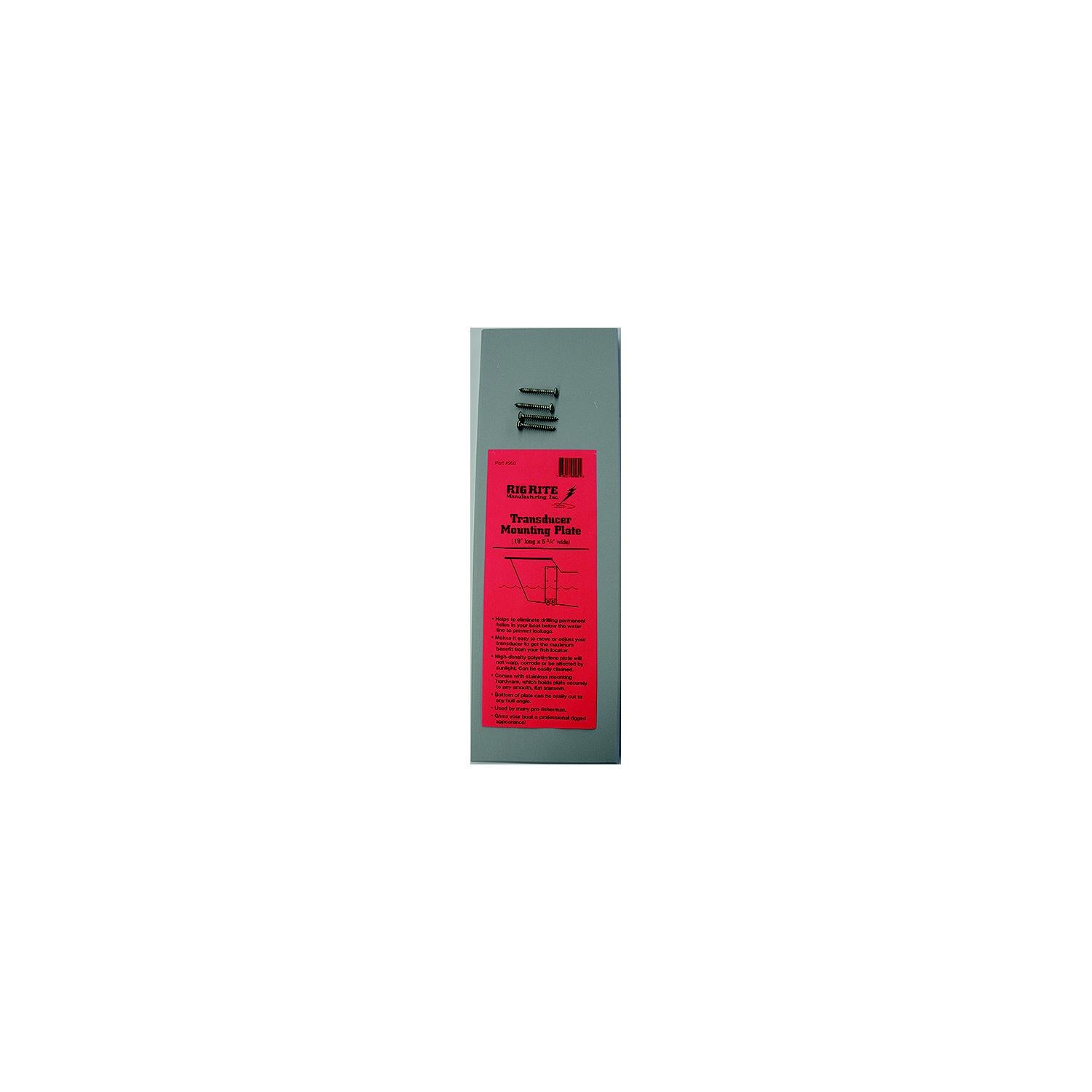 Rig Rite 900 Transducer Mounting Board