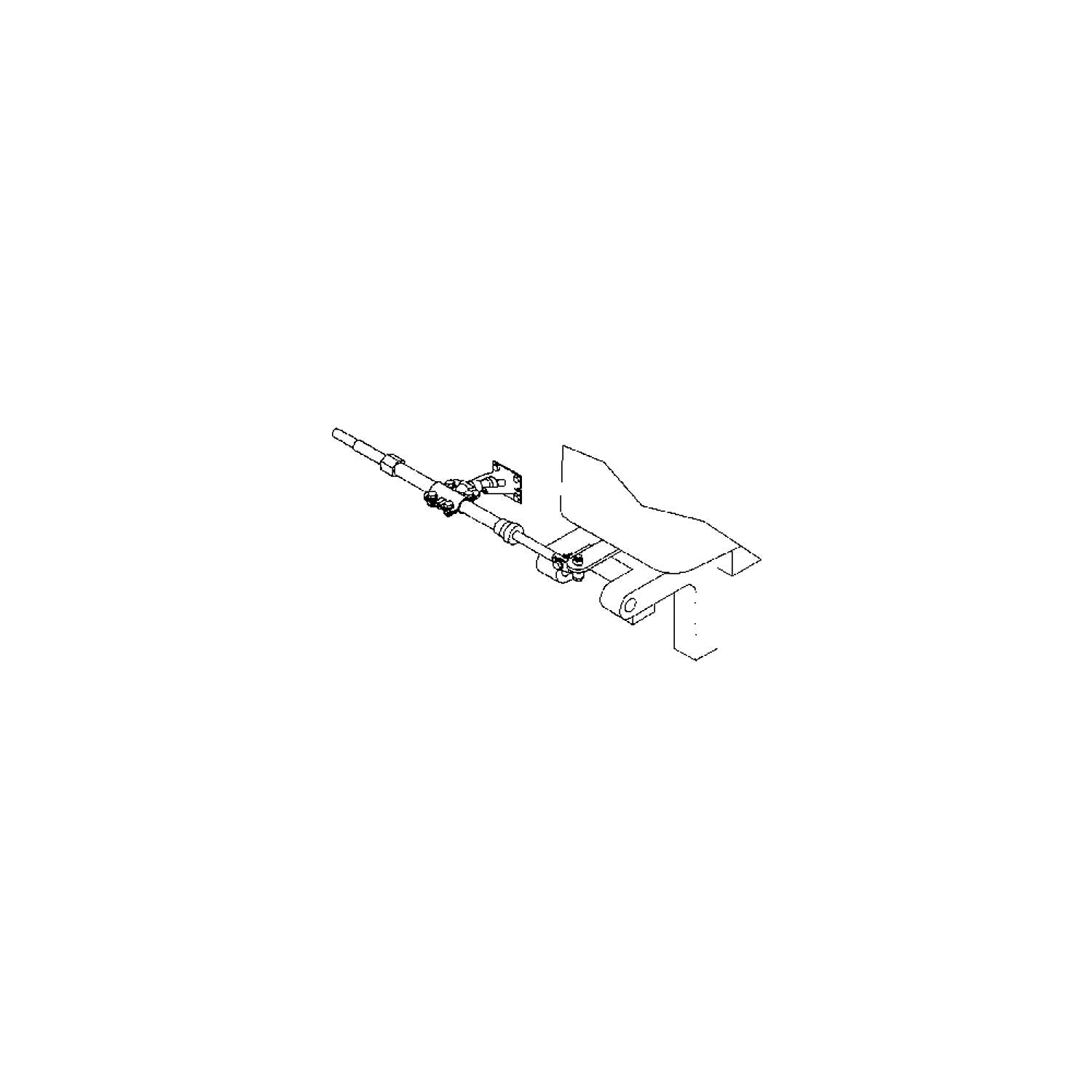 Dometic SA27256P Transom Support Mount, Aluminum