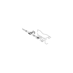 Dometic SA27255P Transom Support Mount, Stainless