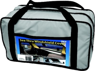 ADCO Products 2507 Class C Deluxe Windshield Cover With Roll-Up Windows For RV, White