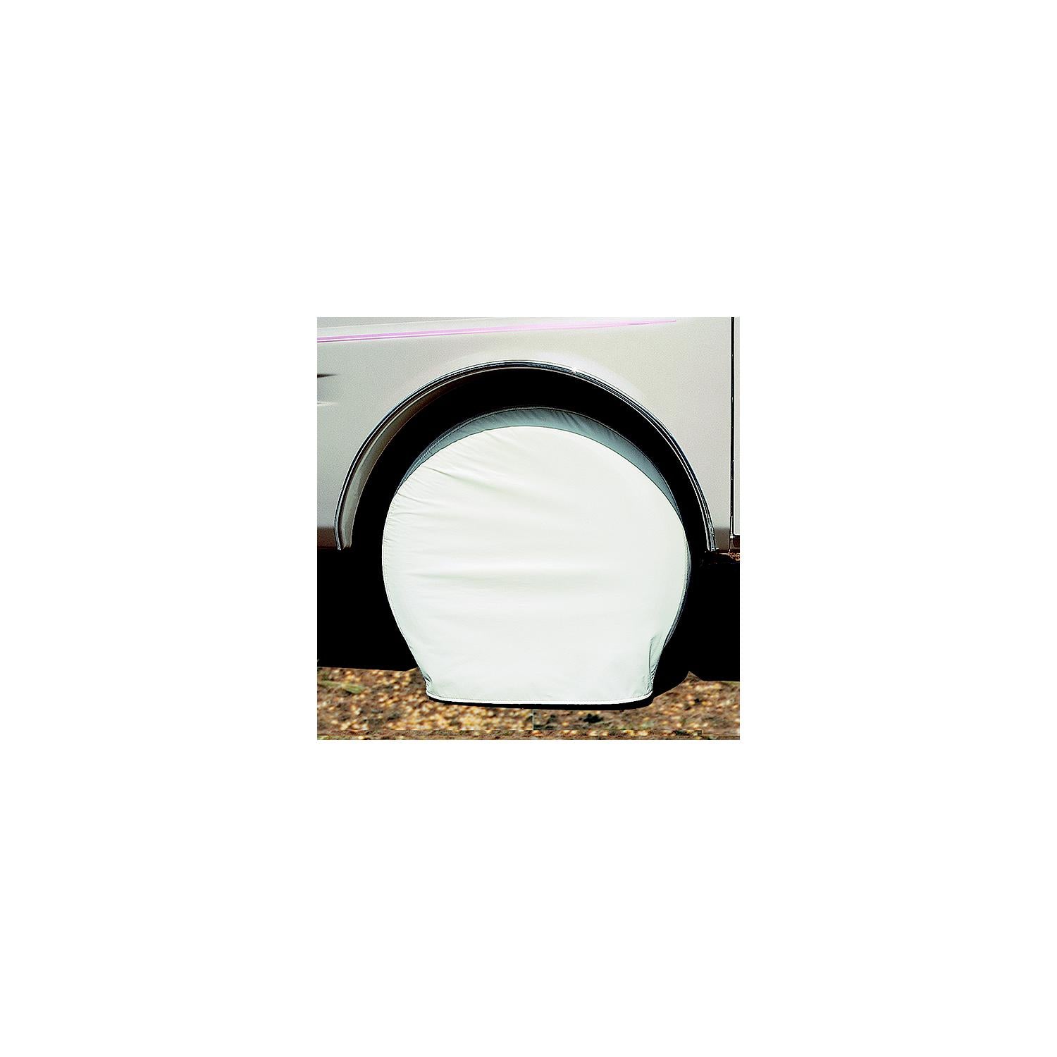 ADCO Products 3950 Polar White Vinyl Tyre Gards (2 Per Pack)