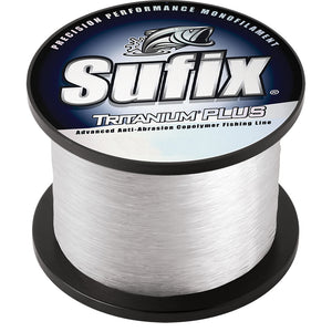 Sufix Tritanum Plus - 14lb - Clear - 1100 yds [696-114]