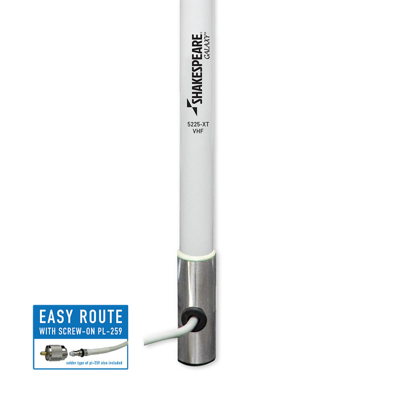 Shakespeare 5225-XT 8 VHF Galaxy Antenna 6dB Gain Reduced Length [5225-XT]