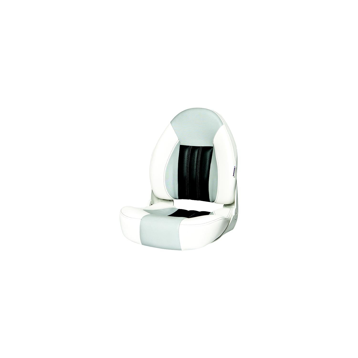 Tempress Products 68454 Probaxâ„¢ High Back Seat, White/Gray/Carbon