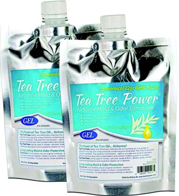Forespar 770206 Tea Tree Powerâ„¢ Mold & Odor Eliminator, 22 oz. Gel Refill, 2/pk