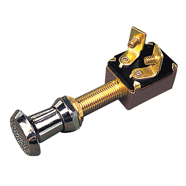 Sea-Dog Two-Position On-Off Push-Pull Switch - Stamped Brass [420390-1]