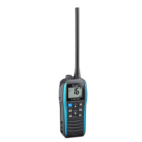 Icom M25 EVO Handheld VHF Radio - Blue [M25 EVO BLUE 71]