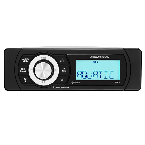 Aquatic AV MP6 Shallow Mount Stereo [MP600]