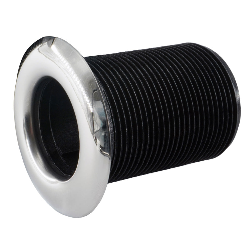 Forespar Pro Series Valve Stainless Steel Capped Thru-Hull Fits 1-1/2