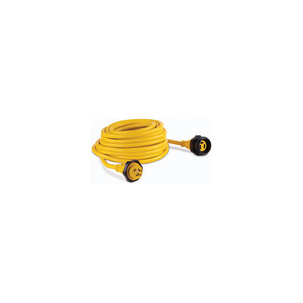 Sierra AC12360 30A Shore Power Cordset, 50', Yellow