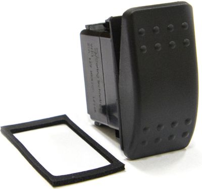 Sierra RK19420-1 Non-Illuminated Weather Resistant ConturaÂ® Rocker Switch