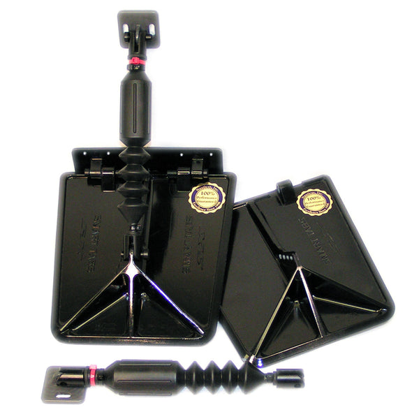 Lectrotab Smart Tab SX Composite Trim Tabs 9.5 x 10 f/15-18 Boat w/60 - 135HP - Black [SX9510-60]