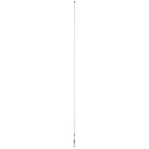 Scout 8' QuickFit White VHF Antenna w/5M Cable + FME Quick 6 Foam Filled 6db Solid Brass  Copper Element [PF AN NVHF00040T]