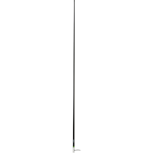 Scout 8' Black VHF Antenna 6dB Heavy Stainless Steel Ferrule w/6M RG-8x Includes PL-259 Heavy Duty Offshore Antenna KS-43 [PF AN NVHF00021T]